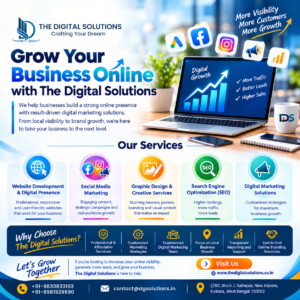 Grow Your Business Online with The Digital Solutions